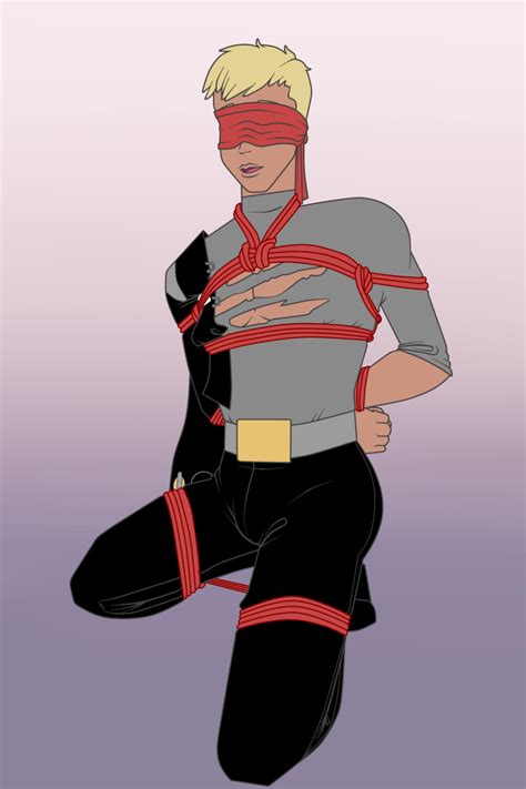 Rule 34 Blindfold Blonde Hair Bondage Drawfag Drawthread Request Male Male Only Power Rangers