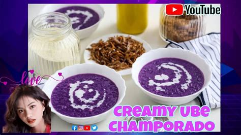 How To Make Creamy Ube Champorado YouTube