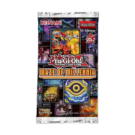 Yu Gi Oh Trading Card Game Maze Of Millennia Card Booster Jb Hi Fi