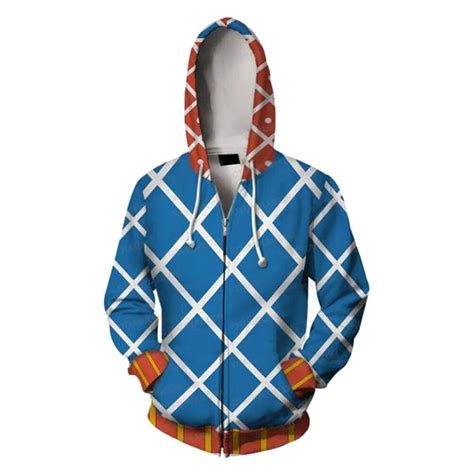 Jojos Bizarre Adventure Golden Wind Cosplay Guido Mista Hoodie 3d