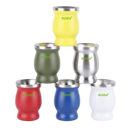 High Quality Tea Cup Vacuum Insulated Thermal Yerba Mate Cup China