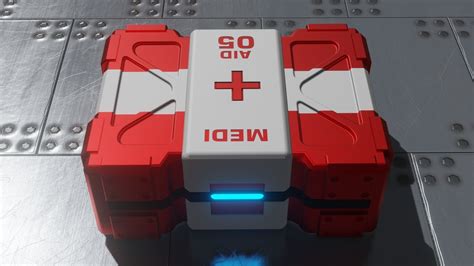 Sci Fi First Aid 3d Model Cgtrader