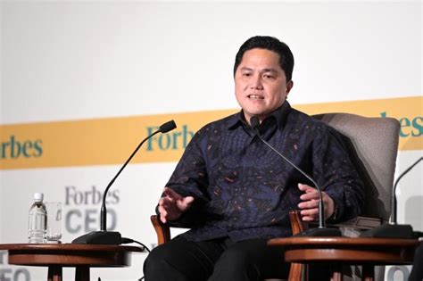 Di Forum Forbes CEO Global Erick Thohir Bicara Peluang Investasi BUMN