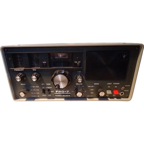 Yaesu Musen Frg 7 Communication Receiver Shortwave Ham Radio Receiver