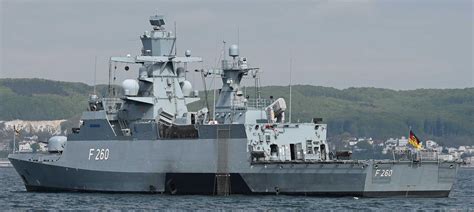 FGS Braunschweig F 260 Type K130 Class Corvette German Navy