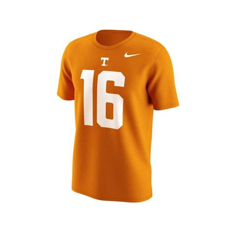 Vols Tennessee Nike Peyton Manning 16 Jersey Tee Alumni Hall