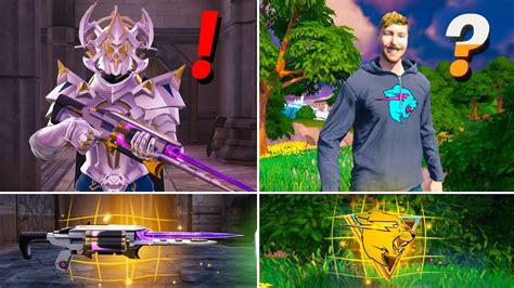 Fortnite Chapter All New Bosses Vault Locations Mythic Weapons