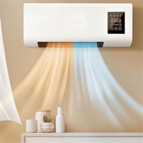 Milleplus Ventilateur Chaud Pour Climatiseur Mural Ventilateur De