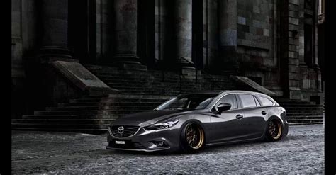 Mazda 6 Wagon Slammed