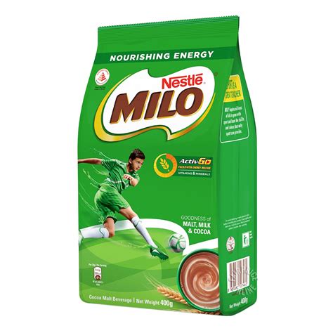 Milo Instant Chocolate Malt Drink Powder Refill Regular NTUC FairPrice