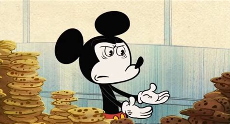 Annoyed Mickey Mouse Memeformat