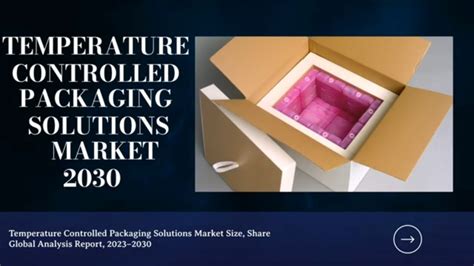 Temperature Controlled Packaging Solutions Market Size Share Growth