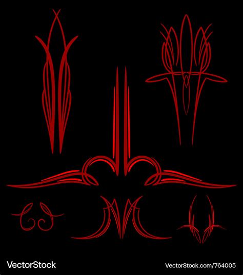 Vector Pinstriping Designs