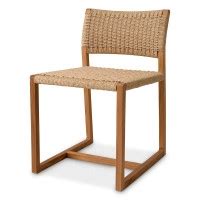 Eichholtz Outdoor Chair Manzo Natural Teak Bei Villatmo