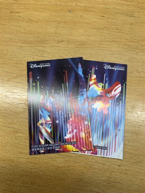 迪士尼樂園門票x2 Hong Kong Disneyland Admission Ticket X2 門票＆禮券 本地景點門票及交通