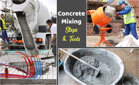 Mixing Concrete: Correct Ratios and Tools for Efficient Results