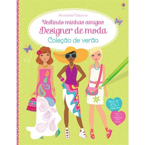 Livro Vestindo minhas amigas Designer de moda Coleção de verão