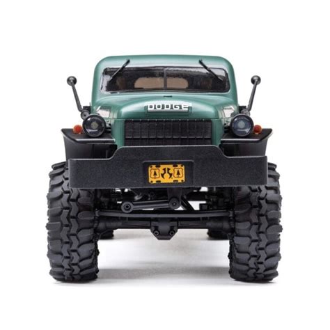 AXIAL SCX24 Dodge Power Wagon 1 24 4WD Rock Crawler Brushed RTR Verde