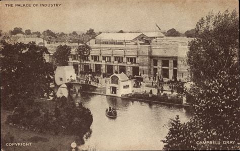 Ak Wembley London England British Empire Exhibition The Palace