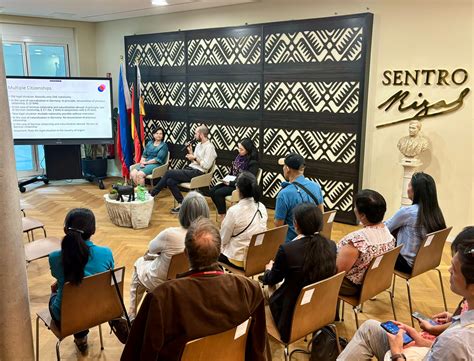 Forum On German And Philippine Nationality Laws Hosted By The