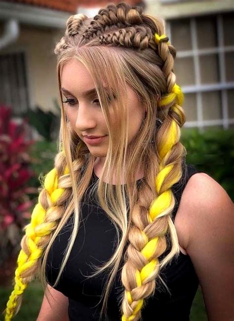 10 Rave Hairstyles For Long Hair Fashion Style