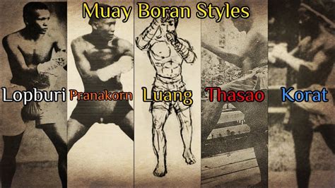 Muay Boran Muay Thai Martial Arts Korat Art Folder Wellness Fitness