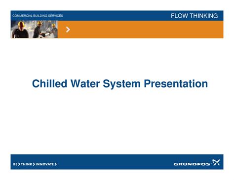 Chilled Water System Presentation Pdf