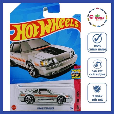 Xe mô hình Hot Wheels basic Mustang SVO HKG Shopee Việt Nam