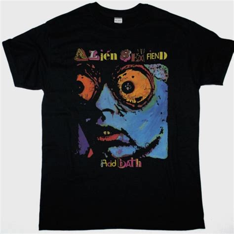 Alien Sex Fiend Acid Bath New Black Tshirt Re Print Depop