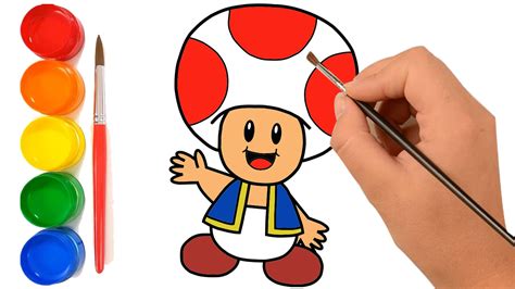 How To Draw Mario Characters Easy - Drawing Word Searches