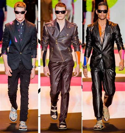 Versace Pants For Men Leather Fashions Feel Tips And Body Care