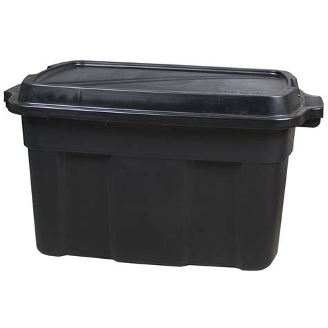 Storage Box 110l Black