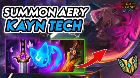 SUMMON AERY KAYN TECHNOLOGY IS BACK AND IT IS STILL BROKEN HIDDEN