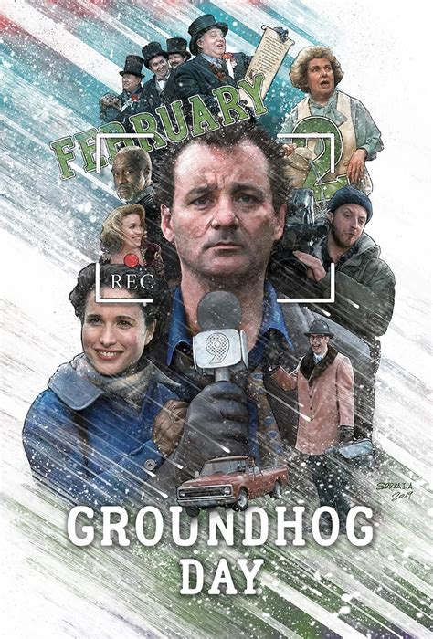 Groundhog Day (1993) [900 x 1330] | Groundhog day film, Groundhog day ...