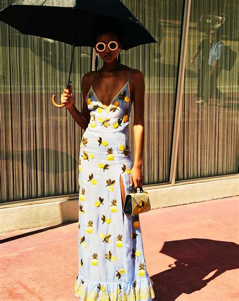 The $11,000 Pineapple Printed Dress That Inspired My Summer Wardrobe ...