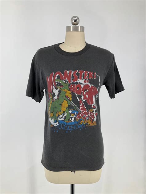 S Monsters Of Rock Vintage T Shirt Metallica Van Halen