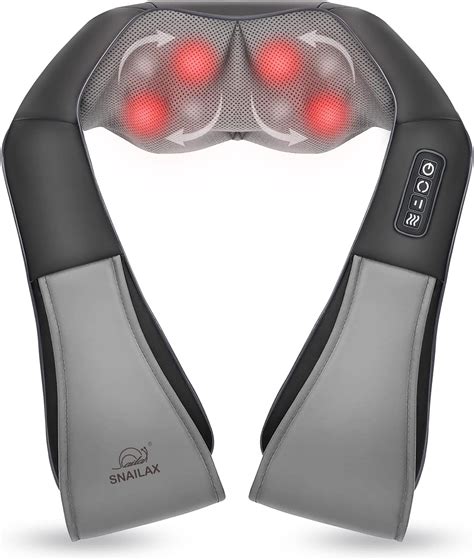 Snailax Masseur Cervical Shiatsu Chauffant Appareil De Massage