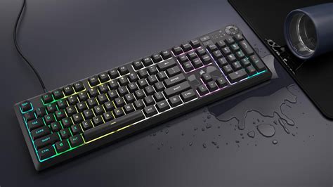 Corsair K55 CORE RGB Membrane Wired Gaming Keyboard