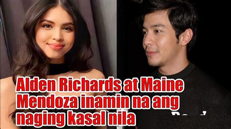 Alden Richards At Maine Mendoza Inamin Na Ang Naging Kasal Nila Youtube