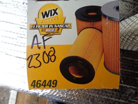 Wix 46449 Air Filter Cross Reference