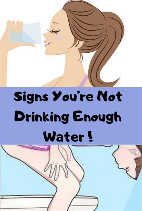 SIGNS YOURE NOT DRINKING ENOUGH WATER Health 365 Xyz