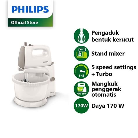 Jual Philips Stand Mixer Hr Watt Kondisi Seperti Baru