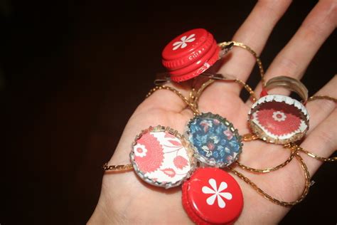 Bottle Cap Jewelry D · How To Make A Bottle Cap Hair Clip · Jewelry Making On Cut Out Keep