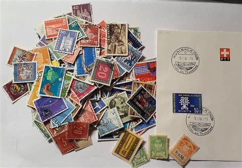 Timbres Suisses Lot 10 Kaufen Auf Ricardo