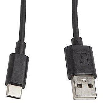 Lanberg Usb A To Usb C Cable M Black Ca Usbo Cc Bk