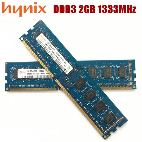 Hynix Chipset 2g 2gb 1r 2rx8 Pc3 10600u Ddr3 1333mhz Pc Computer