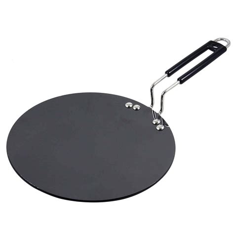 Hard Anodized Aluminum Black Chapati Tawa Roti Cookware Tava