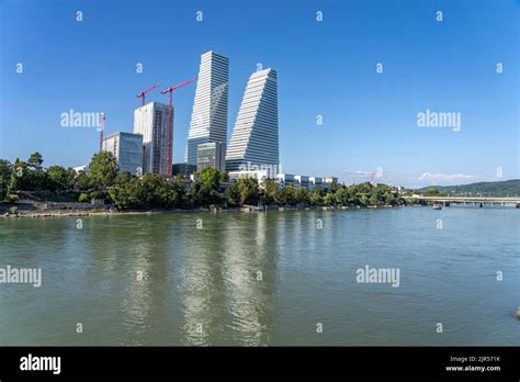 Roche tower basel hi-res stock photography and images - Alamy