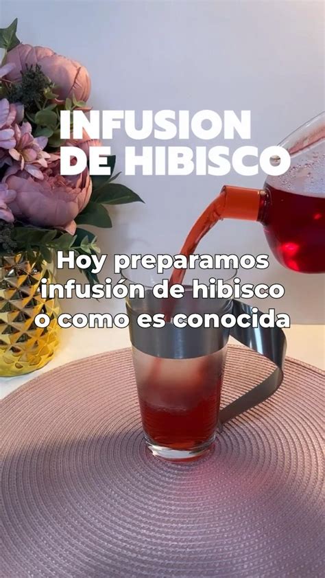 Infusi N De Hibisco Para Mejorar La Salud Del H Gado Los