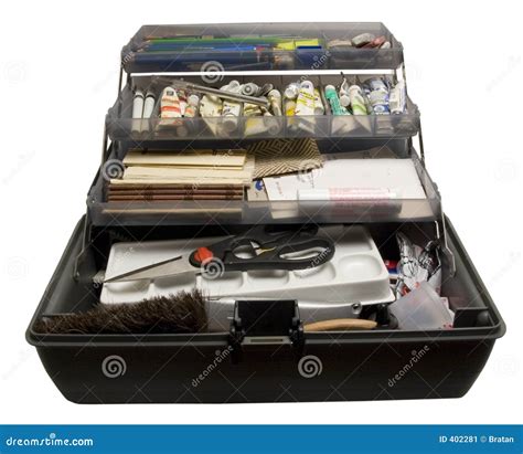 Artists Toolbox Stock Image Image 402281